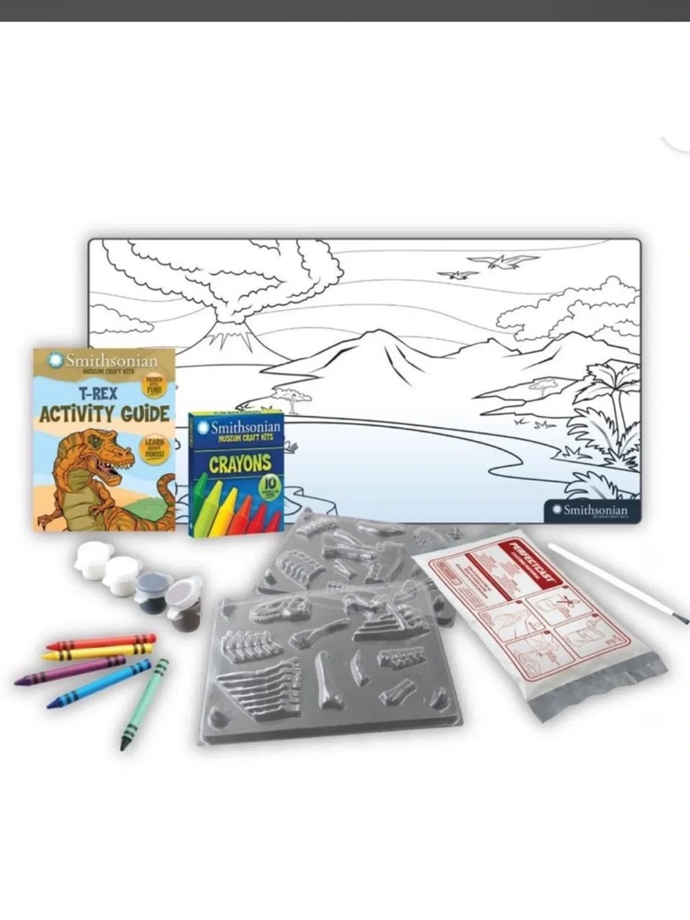 $7 T-rex Museum Craft Kit - Brown Dinosaur Model $7 WHEN BUNDLED WITH 3 OR MORE